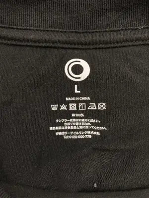 無印良品/ムジルシリョウヒン/Tシャツ/カットソー/トップス/ブラック/L