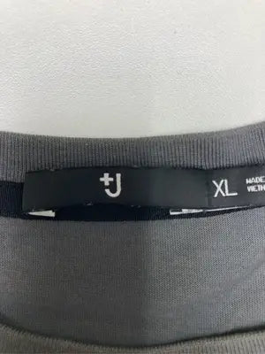UNIQLO/ユニクロ/Tシャツ/カットソー/トップス/グレー/XL