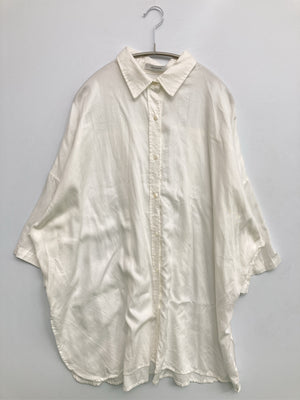 JEANASIS/ジーナシス/シャツ/ブラウス/トップス/ホワイト/F