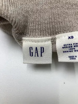 GAP/ギャップ/ニット/セーター/トップス/ベージュ/XS