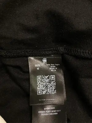 G-STAR RAW/ジースターロゥ/Tシャツ/カットソー/トップス/ブラック/M
