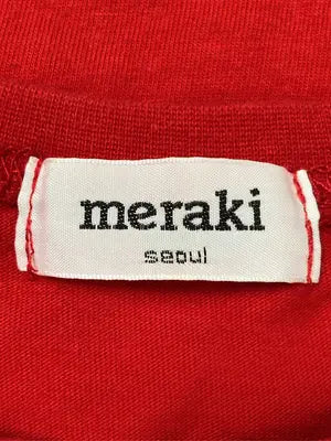 meraki/Tシャツ/カットソー/トップス/レッド