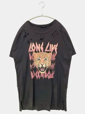 ZUTTER/Tシャツ/カットソー/トップス/ブラック/L
