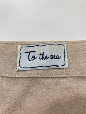 To the sea/トゥザシー/シャツワンピース/ワンピース/ドレス/ベージュ/F