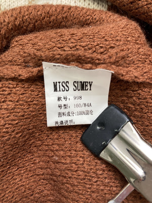 miss sumey/ミススミー/ニット/セーター/トップス/ブラウン/160/84A