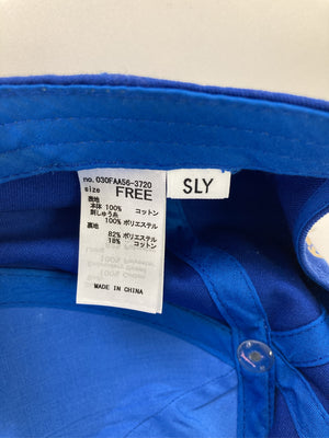 SLY/スライ/キャップ/帽子/ブルー/FREE