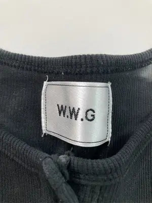 W.W.G/フーズフーギャラリー/Tシャツ/カットソー/トップス/ブラック/F