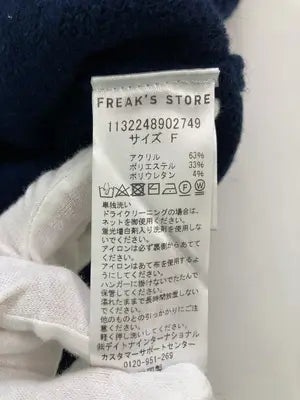 FREAK'S STORE/フリークスストア/ニット/セーター/トップス/ネイビー/F
