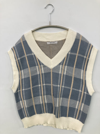 Chip Clip/チップクリップ/ベスト/トップス/ブルー/M