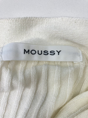 MOUSSY/マウジー/カーディガン/ボレロ/トップス/ホワイト/FREE