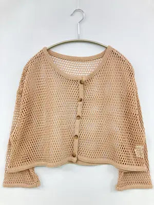 RETRO GIRL/レトロガール/カーディガン/ボレロ/トップス/ブラウン/F