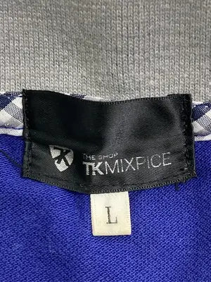 THE SHOP TK/ザショップティーケー/ポロシャツ/トップス/ブルー/L