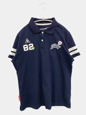 le coq sportif/ルコックスポルティフ/ポロシャツ/トップス/ネイビー/LL