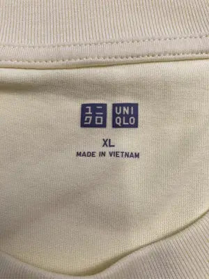 UNIQLO/ユニクロ/Tシャツ/カットソー/トップス/イエロー/XL