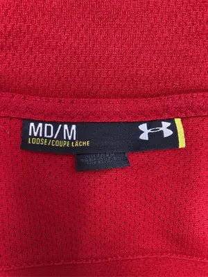 UNDER ARMOUR/アンダーアーマー/ジャージ/トラックジャケット/トップス/レッド/M