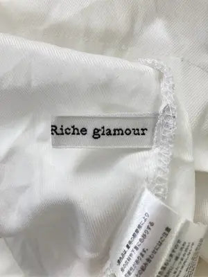 Riche glamour/リシェグラマー/シャツ/ブラウス/トップス/ホワイト/M