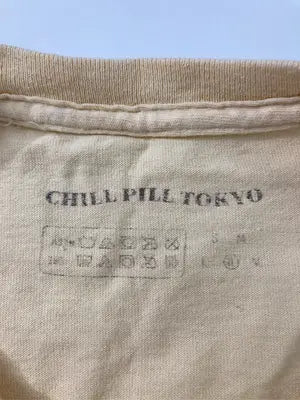 chill pill tokyo/Tシャツ/カットソー/トップス/ベージュ/不明