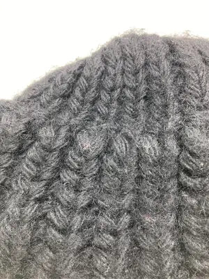 ニットキャップ/ビーニー/帽子/グレー