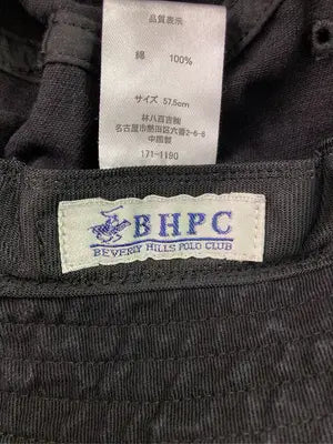 BEVERLY HILLS POLO CLUB/ビバリーヒルズポロクラブ/バケットハット/帽子/ブラック/57.5cm