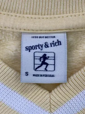sporty&rich/スウェット/トップス/イエロー/S
