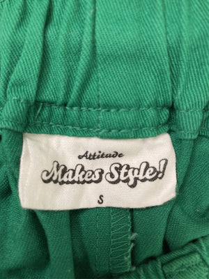 Attitude makes style!/アティチュードメイクススタイル/その他パンツ/パンツ/グリーン/S