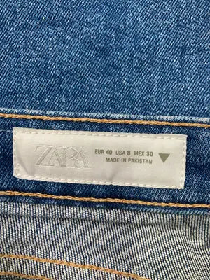 ZARA/ザラ/デニムパンツ/パンツ/ブルー/USA 8