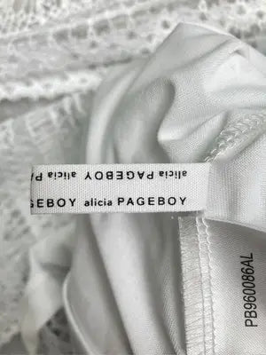 alicia PAGEBOY/アリシアページボーイ/Tシャツ/カットソー/トップス/ホワイト/F