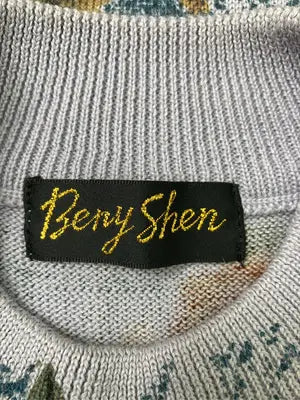 Beny Shen/ニット/セーター/トップス/パープル