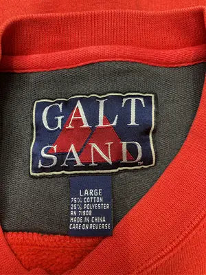 GALT SAND/スウェット/トップス/レッド/LARGE
