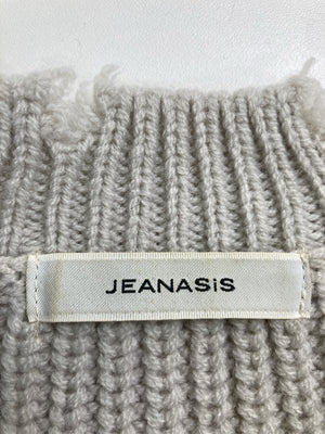 JEANASIS/ジーナシス/ニット/セーター/トップス/ベージュ/F