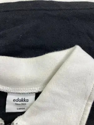 edakka/Tシャツ/カットソー/トップス/ブラック/LARGE