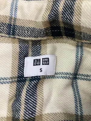 UNIQLO/ユニクロ/シャツ/ブラウス/トップス/ベージュ/S