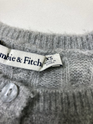 Abecrombie　＆　Fitch/アバクロンビーアンドフィッチ/カーディガン/ボレロ/トップス/グレー/XS