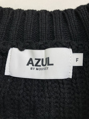 AZUL/アズール/ニット/セーター/トップス/ブラック/F