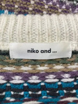 niko and .../ニコアンド/ニット/セーター/トップス/ブラウン/3