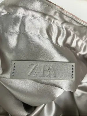 ZARA/ザラ/カゴバッグ/バッグ/ベージュ