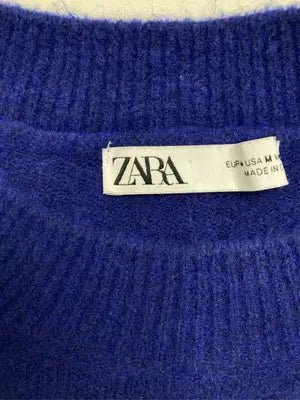 ZARA/ザラ/ニット/セーター/トップス/ブルー/EUR M/USA M/ MEX 28
