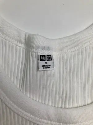 UNIQLO/ユニクロ/タンクトップ/トップス/ブラック/S
