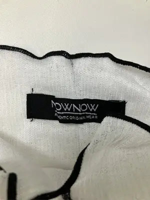 NOWNOW/ナウナウ/Tシャツ/カットソー/トップス/ホワイト/L
