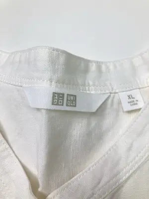 UNIQLO/ユニクロ/シャツ/ブラウス/トップス/アイボリー/XL
