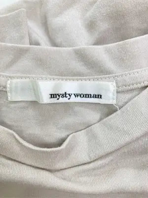 mysty woman/ミスティウーマン/Tシャツ/カットソー/トップス/ホワイト/F