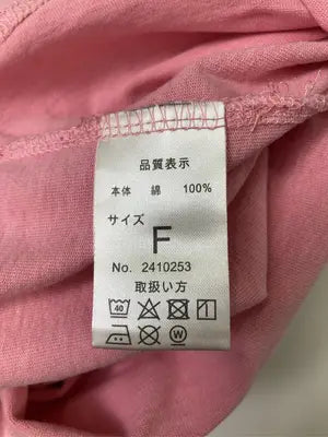 GORGE/ジョージ/Tシャツ/カットソー/トップス/ピンク/F