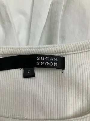 SUGAR SPOON/シュガースプーン/シャツ/ブラウス/トップス/ホワイト/F