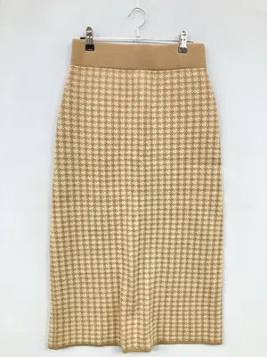 vis-a-vis/ヴィザヴィ/ニット/セーター/トップス/ベージュ/M