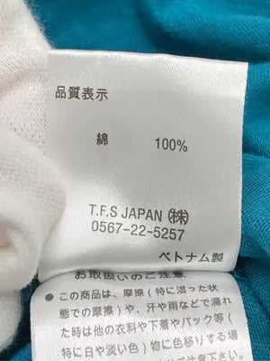 Tシャツ/カットソー/トップス/ブルー/L