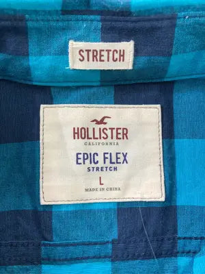 HOLLISTER/ホリスター/シャツ/ブラウス/トップス/ブルー/L