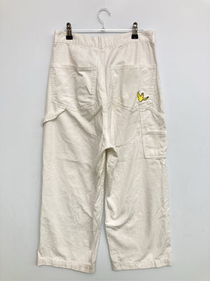 GONZ by Mark Gonzales/デニムパンツ/パンツ/ホワイト/M