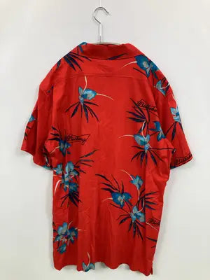 BILLABONG/ビラボン/シャツ/ブラウス/トップス/レッド/L