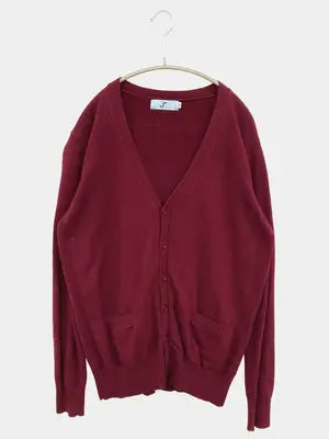 CAMPURE/キャンピュア/カーディガン/ボレロ/トップス/レッド/XL