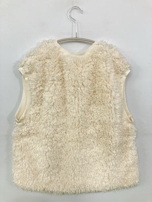 ESSEME/ベスト/トップス/ホワイト/XL